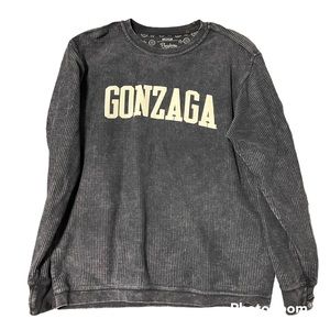 Gonzaga Corduroy Crew Neck Sweatshirt